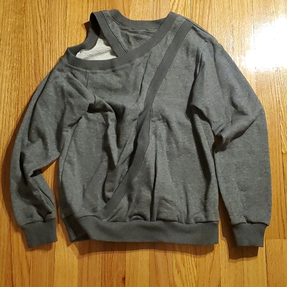 A.LC. Covell Cold Shoulder Sweatshirt - Picture 5 of 7